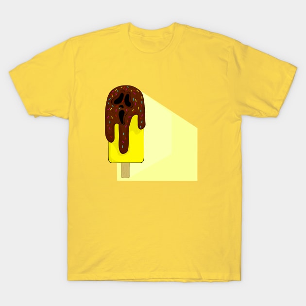 Chocolate ice cream monster T-Shirt by MariRiUA